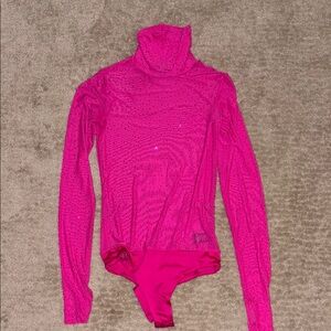 AFRM mesh rhinestone bodysuit